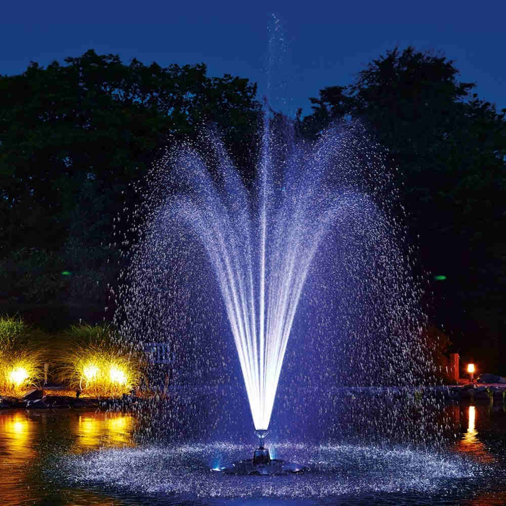 Outside Pond Fountains with Lights LED 9x2W SanliLED.cn